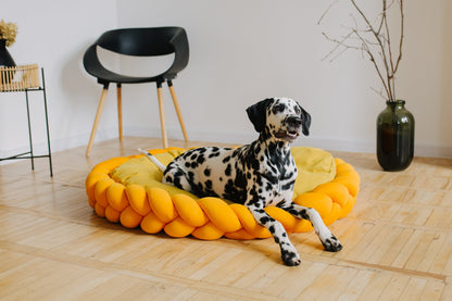 Braided dog bed XL